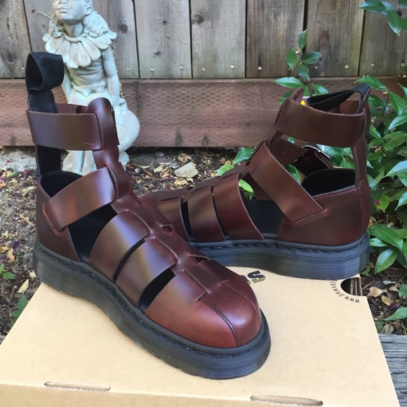 NWB Dr. Martens Geraldo Charro Brando Sandals NEW - Picture 4 of 5